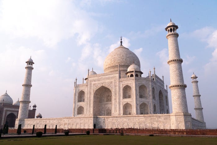 Sharvil Parekh at Taj Mahal