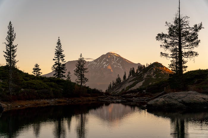 Sharvil Parekh at Mt Shasta